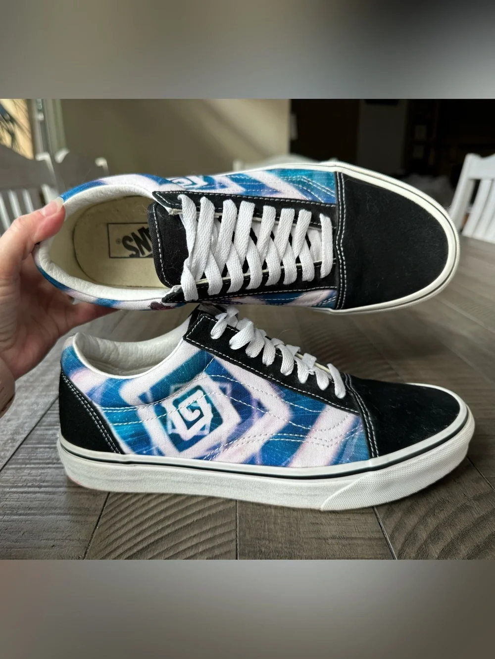 Old Skool Vans - Karl Jacobs x Journeys Dream SMP-Inspired Women’s 9.5/Men’s 8
